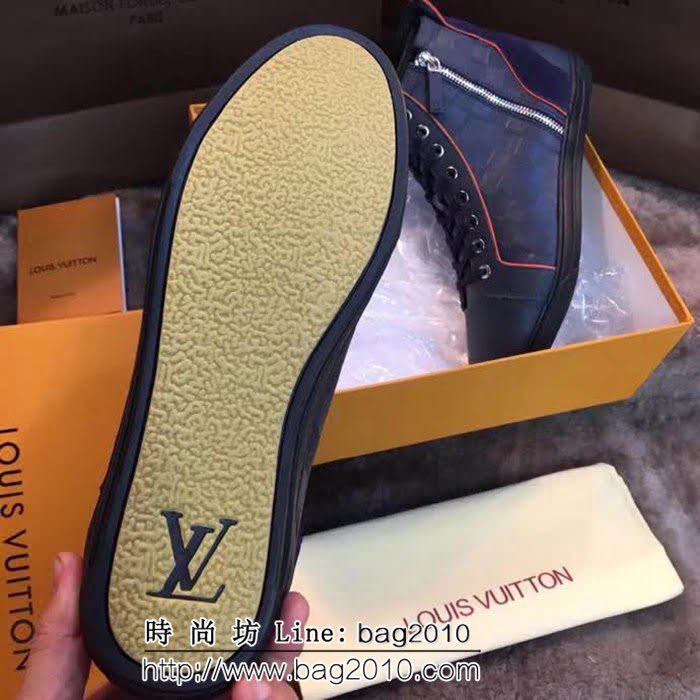 路易威登LV 高端狠貨 高幫時尚休閒鞋 8FX1006
